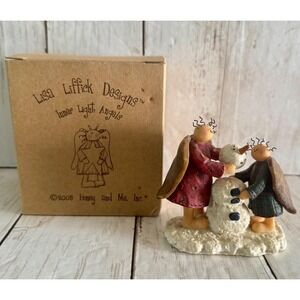 Lisa Liffick FRIENDS Designs Inner Light Angels Snowman Figurine 2005